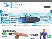 Tablet Screenshot of prancharia.com.br